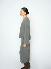 Indlæs billede til gallerivisning MOS MOSH Liora Lace Skirt Thunderstorm
