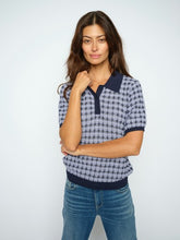 Indlæs billede til gallerivisning MOS MOSH Tink SS Polo Knit Violet Tulip
