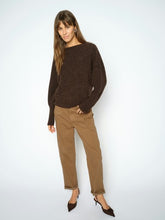 Indlæs billede til gallerivisning MOS MOSH Aymen Len Pant Dark Camel Ankle
