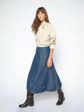 Indlæs billede til gallerivisning MOS MOSH Aurora Lio Skirt Dark Blue
