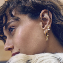 Indlæs billede til gallerivisning MAANESTEN Odette Earrings (guld/sølv)
