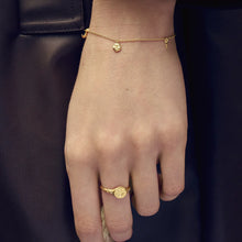 Indlæs billede til gallerivisning MAANESTEN Magdalena Ring (guld/sølv)
