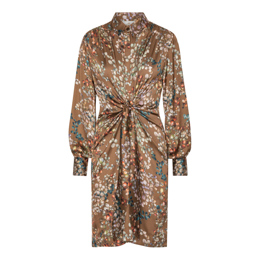 KARMAMIA Mila Dress Melange Brown