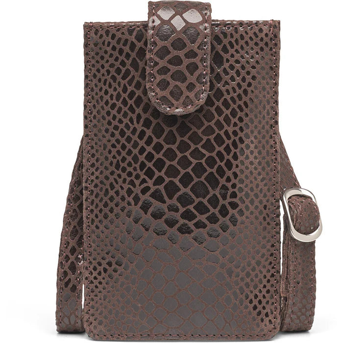 DEPECHE Mobilebag 16042 Brown Croco