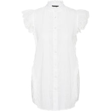 Indlæs billede til gallerivisning BRUUNS BAZAAR Carpinus Pleat Shirt White
