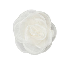 Indlæs billede til gallerivisning BECK SÖNDERGAARD Orchia Flower Hair Tie White
