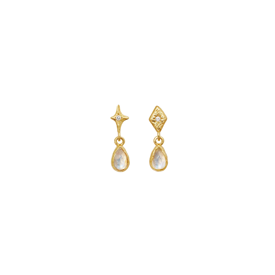 MAANESTEN Poco Earrings (guld/sølv)