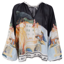 Indlæs billede til gallerivisning BLACK COLOUR Bcriviera Blouse Sort O/S
