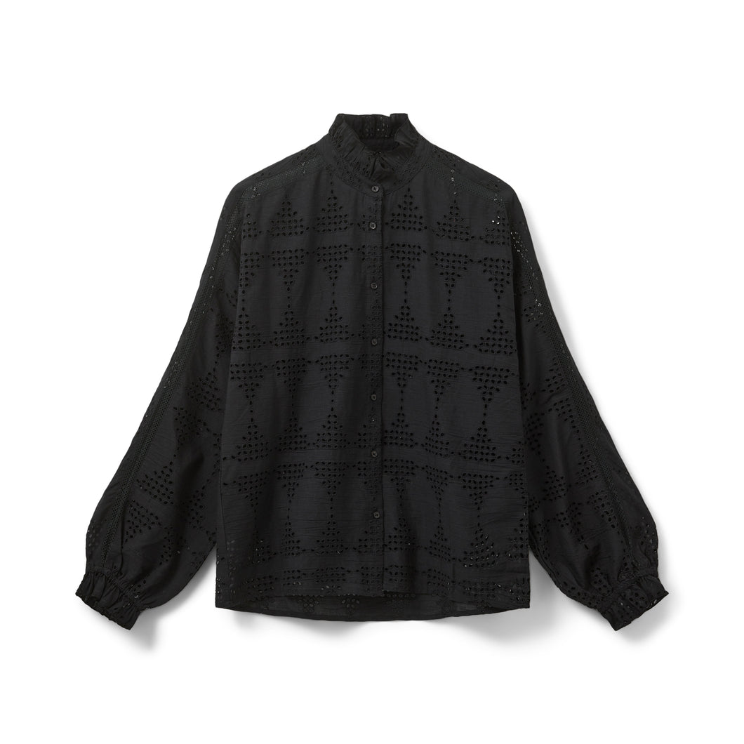 SOFIE SCHNOOR Esme Shirt Black