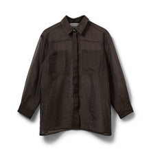 Indlæs billede til gallerivisning SOFIE SCHNOOR Donna Shirt Dark Brown
