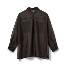 Indlæs billede til gallerivisning SOFIE SCHNOOR Donna Shirt Dark Brown
