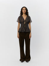 Indlæs billede til gallerivisning SOFIE SCHNOOR Malina Trousers Dark Brown
