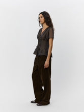 Indlæs billede til gallerivisning SOFIE SCHNOOR Malina Trousers Dark Brown
