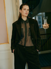Indlæs billede til gallerivisning SOFIE SCHNOOR Penny Blazer Dark Brown
