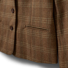 Indlæs billede til gallerivisning SOFIE SCHNOOR Poppy Checked Fitted Blazer Maple Brown Check

