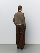 Indlæs billede til gallerivisning SOFIE SCHNOOR Kamikka Short Tweed Jacket Brown Check
