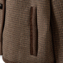 Indlæs billede til gallerivisning SOFIE SCHNOOR Kamikka Short Tweed Jacket Brown Check

