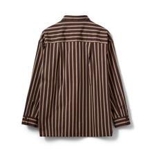 Indlæs billede til gallerivisning SOFIE SCHNOOR Mercy Striped Oversize Shirt Brown Striped
