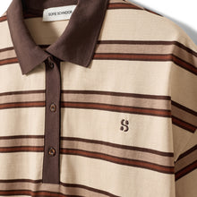 Indlæs billede til gallerivisning SOFIE SCHNOOR Pilsw Polo T-Shirt Brown
