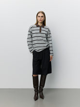 Indlæs billede til gallerivisning SOFIE SCHNOOR Priasw Stripe Polo Grey
