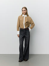Indlæs billede til gallerivisning SOFIE SCHNOOR Allisson Double Cuff Shirt Maple Brown Striped
