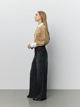 Indlæs billede til gallerivisning SOFIE SCHNOOR Allisson Double Cuff Shirt Maple Brown Striped
