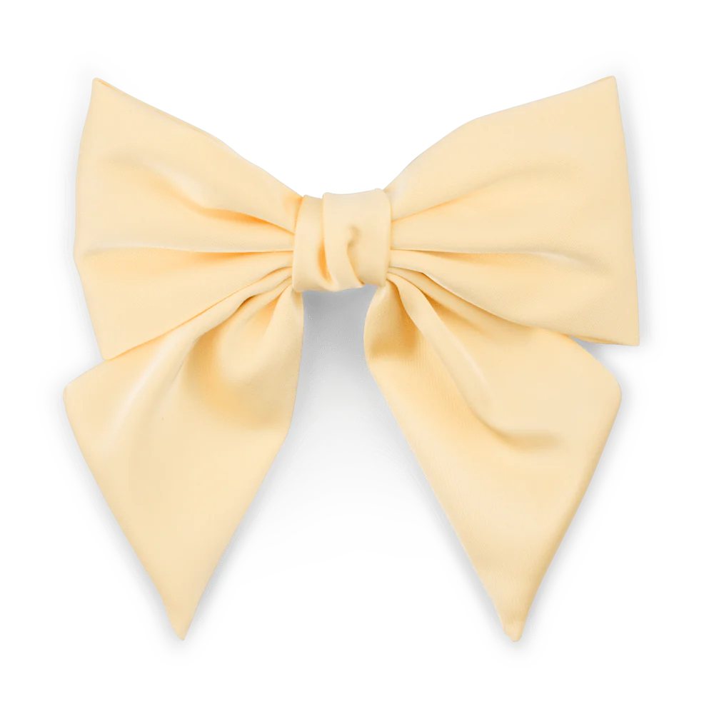 SUI AVA Smooth Bow Light Yellow