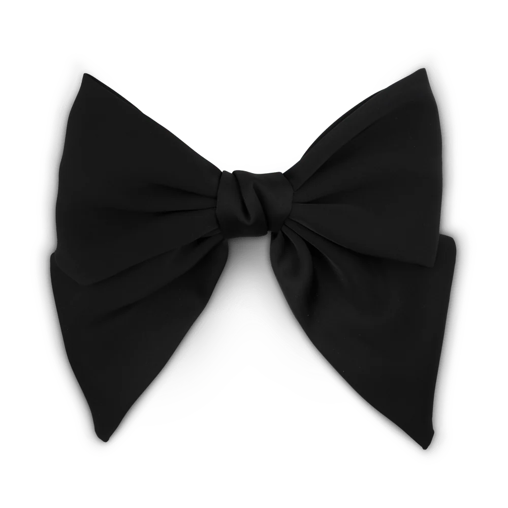 SUI AVA Smooth Bow Black