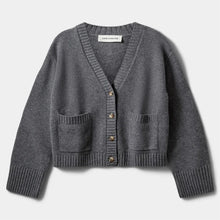 Indlæs billede til gallerivisning SOFIE SCHNOOR Elowensw Knit Cardigan Grey
