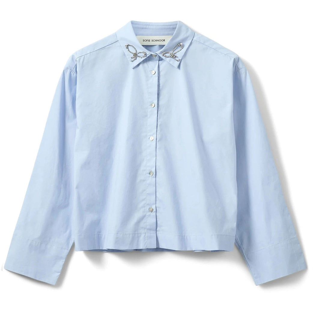 SOFIE SCHNOOOR S251275 Ellidasw Shirt Ice Blue