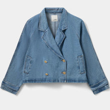 Indlæs billede til gallerivisning SOFIE SCHNOOR S251250 Eudorasw Jacket Denim Blue
