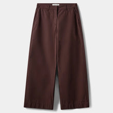 Indlæs billede til gallerivisning SOFIE SCHNOOR Solar Wide Leg Trouser Dark Plum
