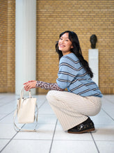 Indlæs billede til gallerivisning BLACK COLOUR Bcdell SS Jumper Blue Marine
