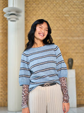 Indlæs billede til gallerivisning BLACK COLOUR Bcdell SS Jumper Blue Marine
