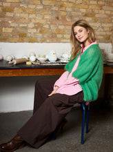 Indlæs billede til gallerivisning BLACK COLOUR Bcbjoerk Patent Knit Cardigan Green
