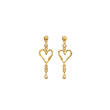 Indlæs billede til gallerivisning MAANESTEN Sabi Twinkle Earrings (guld/sølv)

