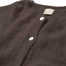 Indlæs billede til gallerivisning DEPECHE Sarah Alpaca Cardigan Brown
