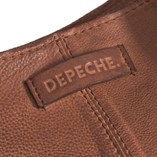 Indlæs billede til gallerivisning DEPECHE 16218 Skuldertaske Vintage Cognac
