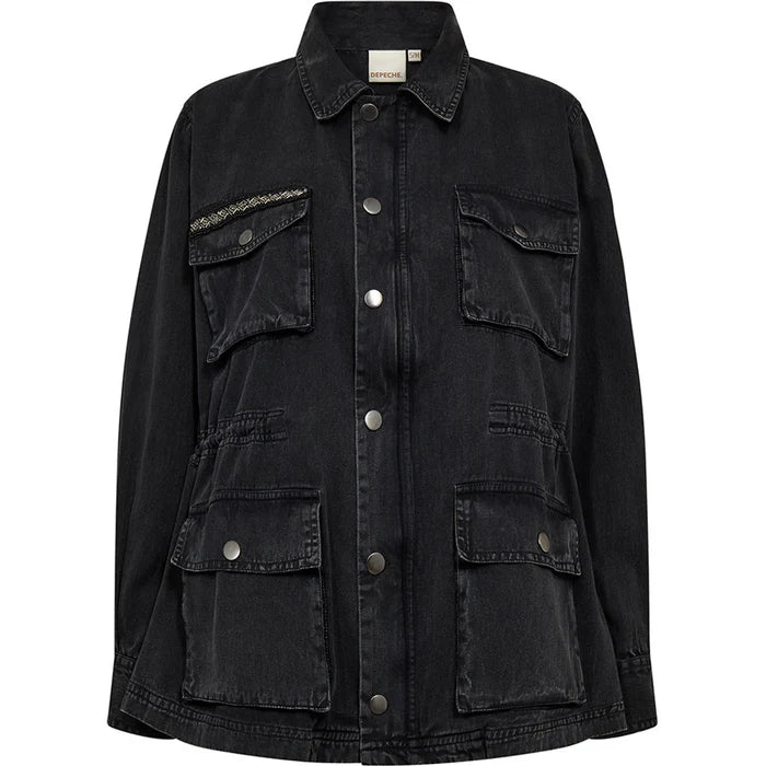 DEPECHE 100246 Louise Jacket Sort