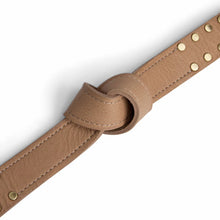 Indlæs billede til gallerivisning DEPECHE 17200 Studded Waist Belt Camel
