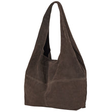 Indlæs billede til gallerivisning BECK SÖNDERGAARD Suede Dalliea Bag Hot Fudge Brown
