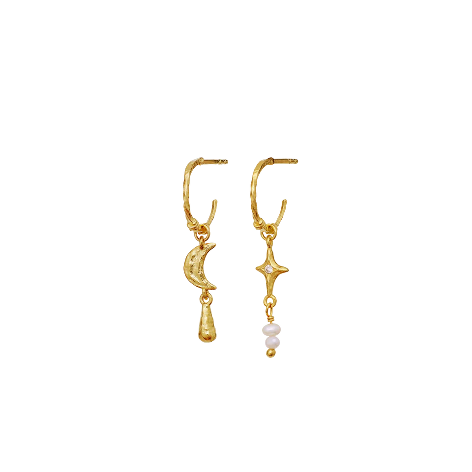 MAANESTEN Tamina Earrings (guld/sølv)