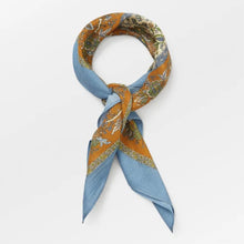 Indlæs billede til gallerivisning BECK SÖNDERGAARD Tapisflora Cotta Scarf Windward Blue
