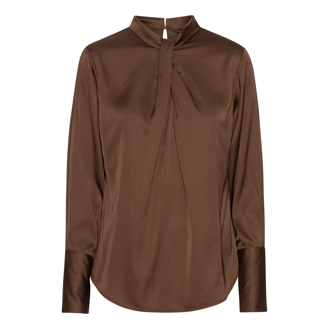 KARMAMIA Tara Blouse Brown