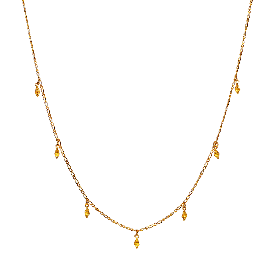 MAANESTEN Una Necklace (guld/sølv)