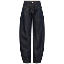 Indlæs billede til gallerivisning HAUTE L'AMITIÉ Barrel Jeans Unwashed Denim
