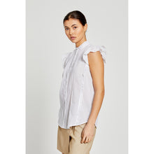 Indlæs billede til gallerivisning BRUUNS BAZAAR Carpinus Pleat Shirt White
