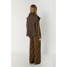 Indlæs billede til gallerivisning BRUUNS BAZAAR Colpo Litas Waistcoat Brown Melange
