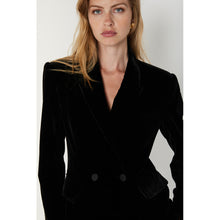 Indlæs billede til gallerivisning BRUUNS BAZAAR Velvet Tuxi Blazer
