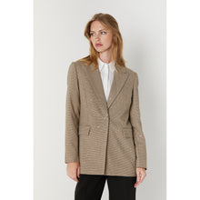 Indlæs billede til gallerivisning BRUUNS BAZAAR Eremos Fiara Blazer Light Check
